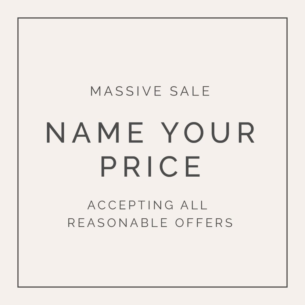 Accepting all offers TODAY!